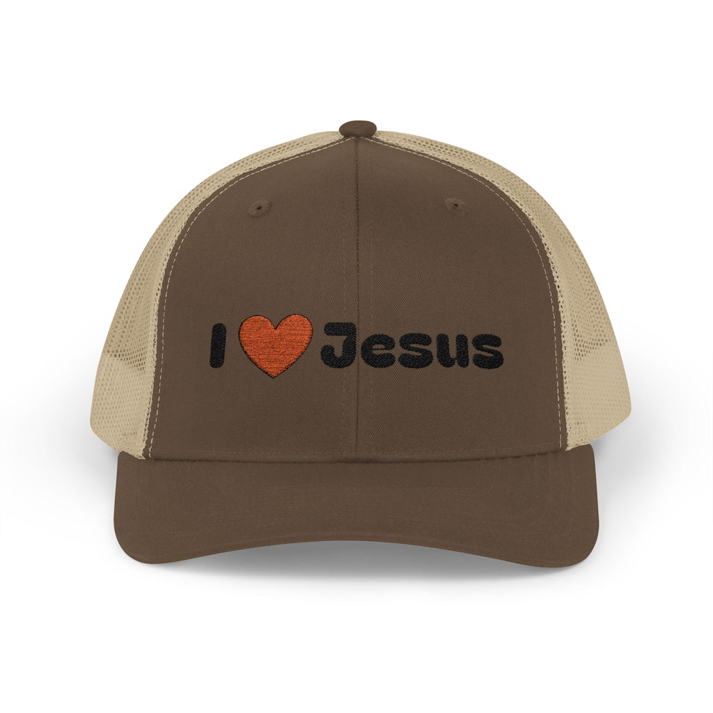 I heart Jesus Trucker Cap