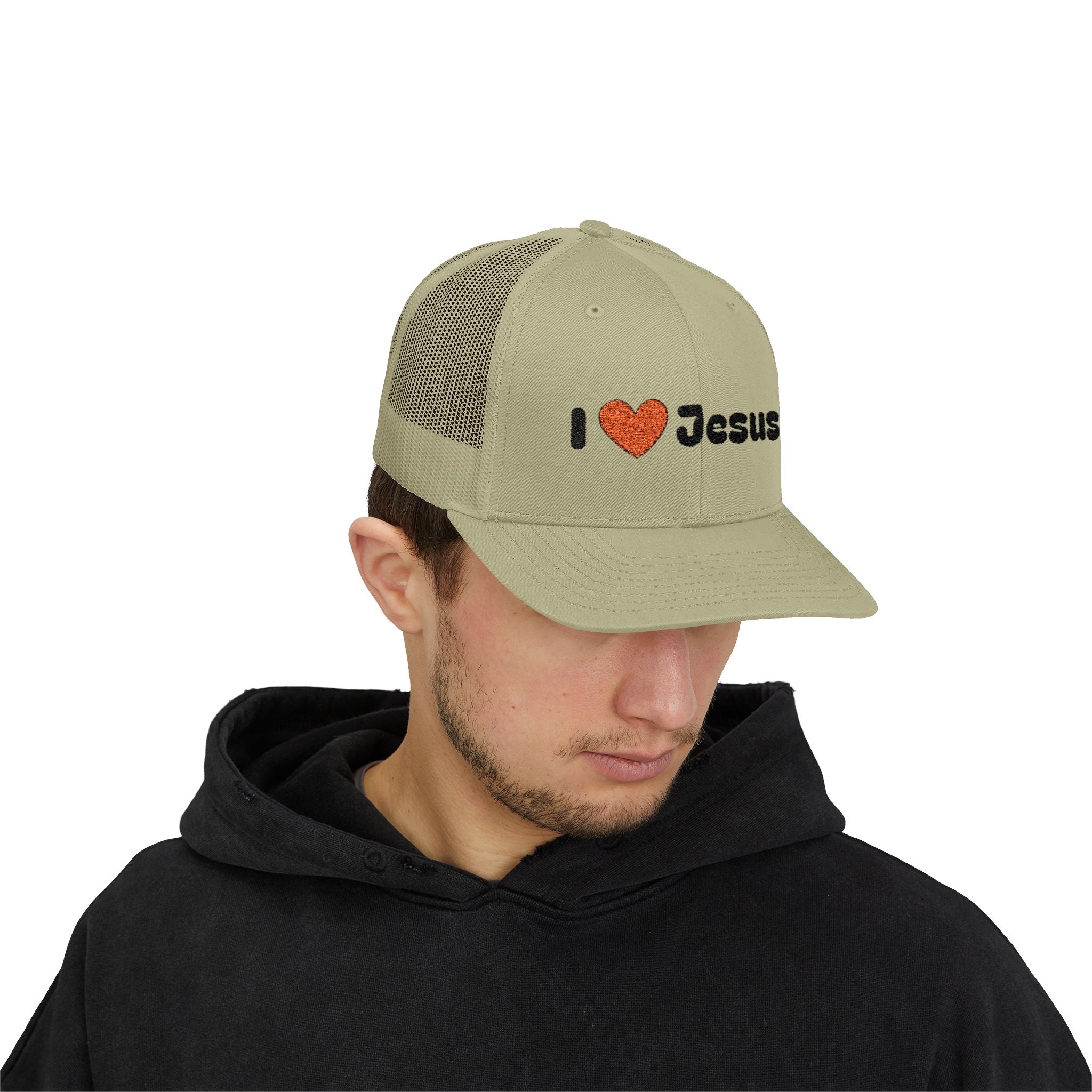 I heart Jesus Trucker Cap