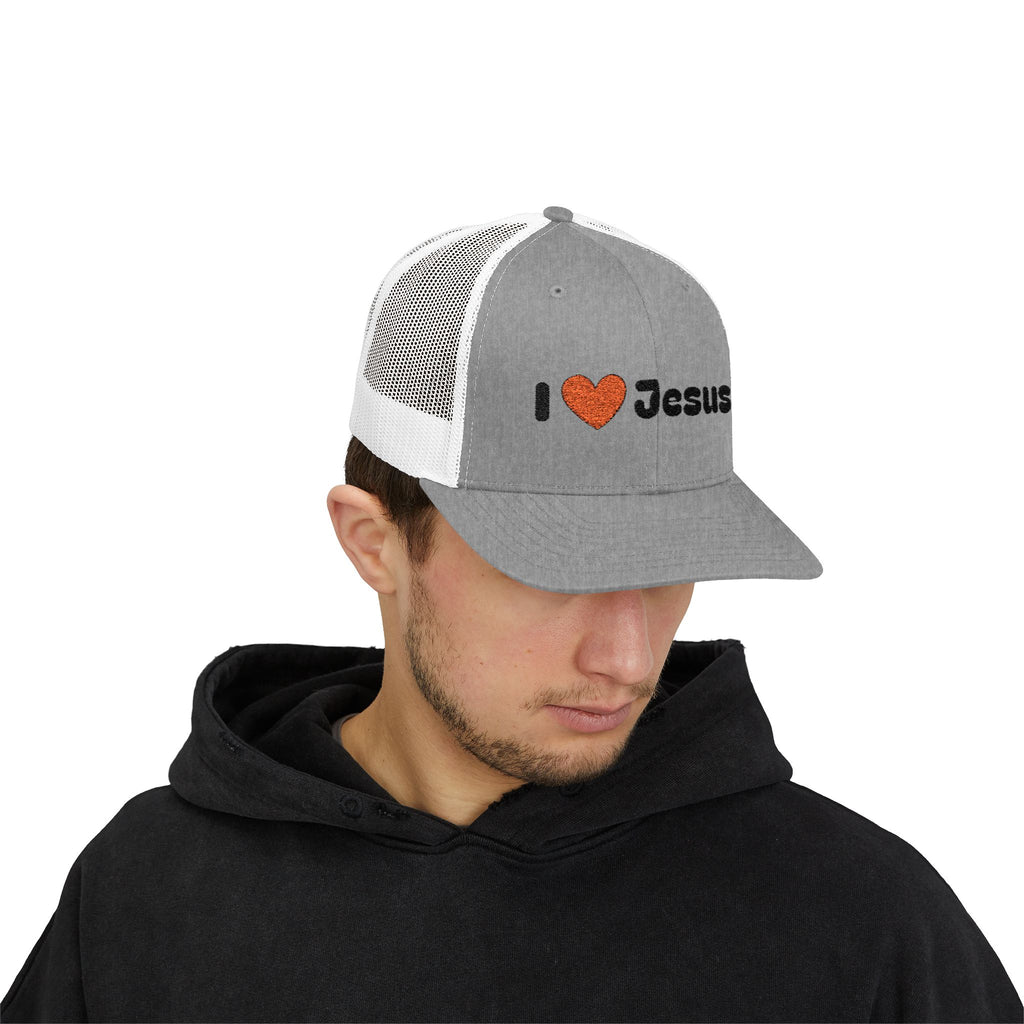 I heart Jesus Trucker Cap