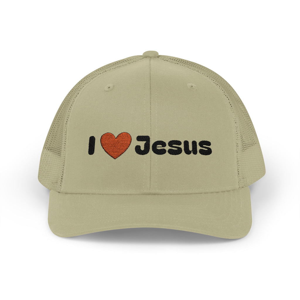 I heart Jesus Trucker Cap