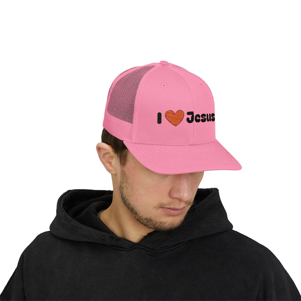 I heart Jesus Trucker Cap