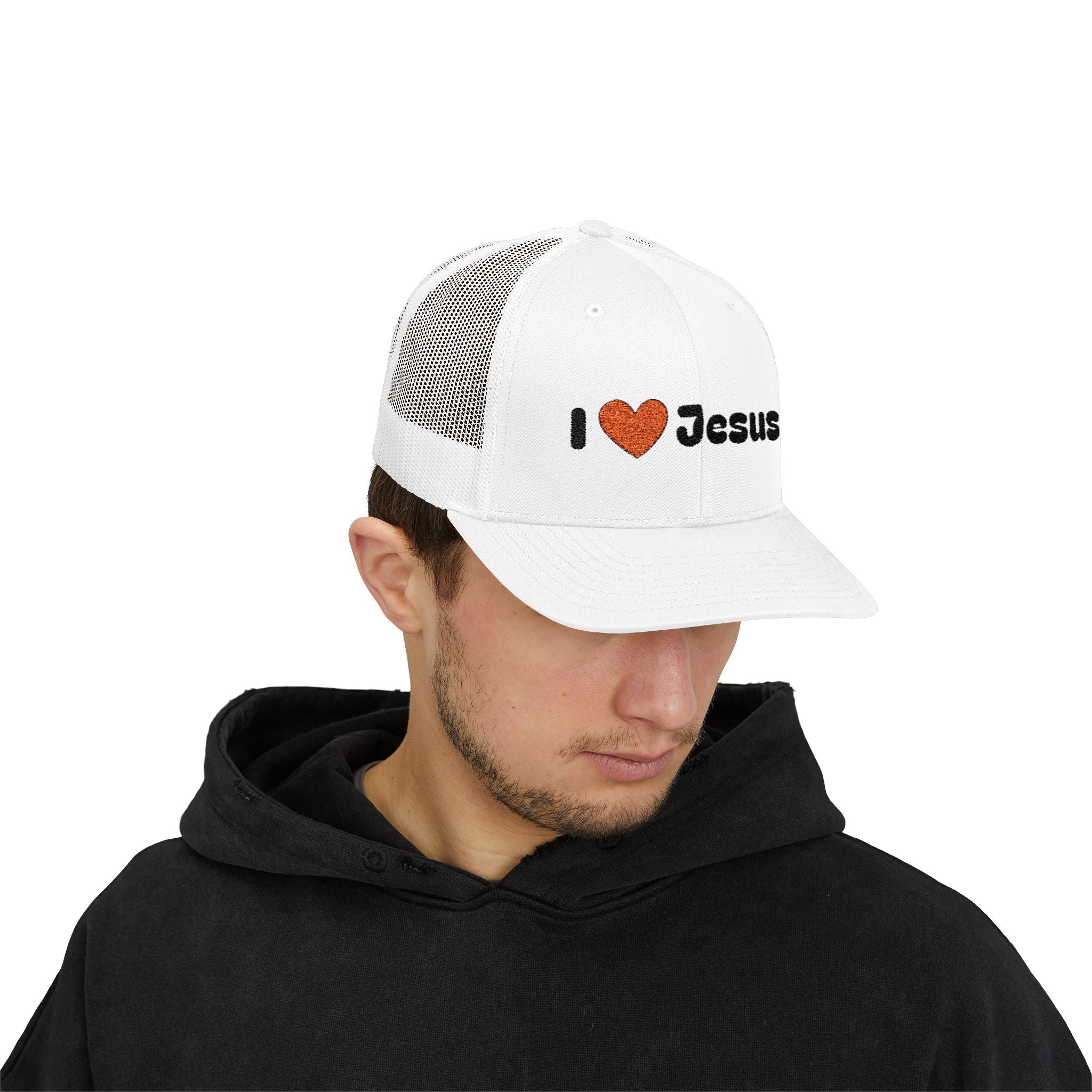 I heart Jesus Trucker Cap