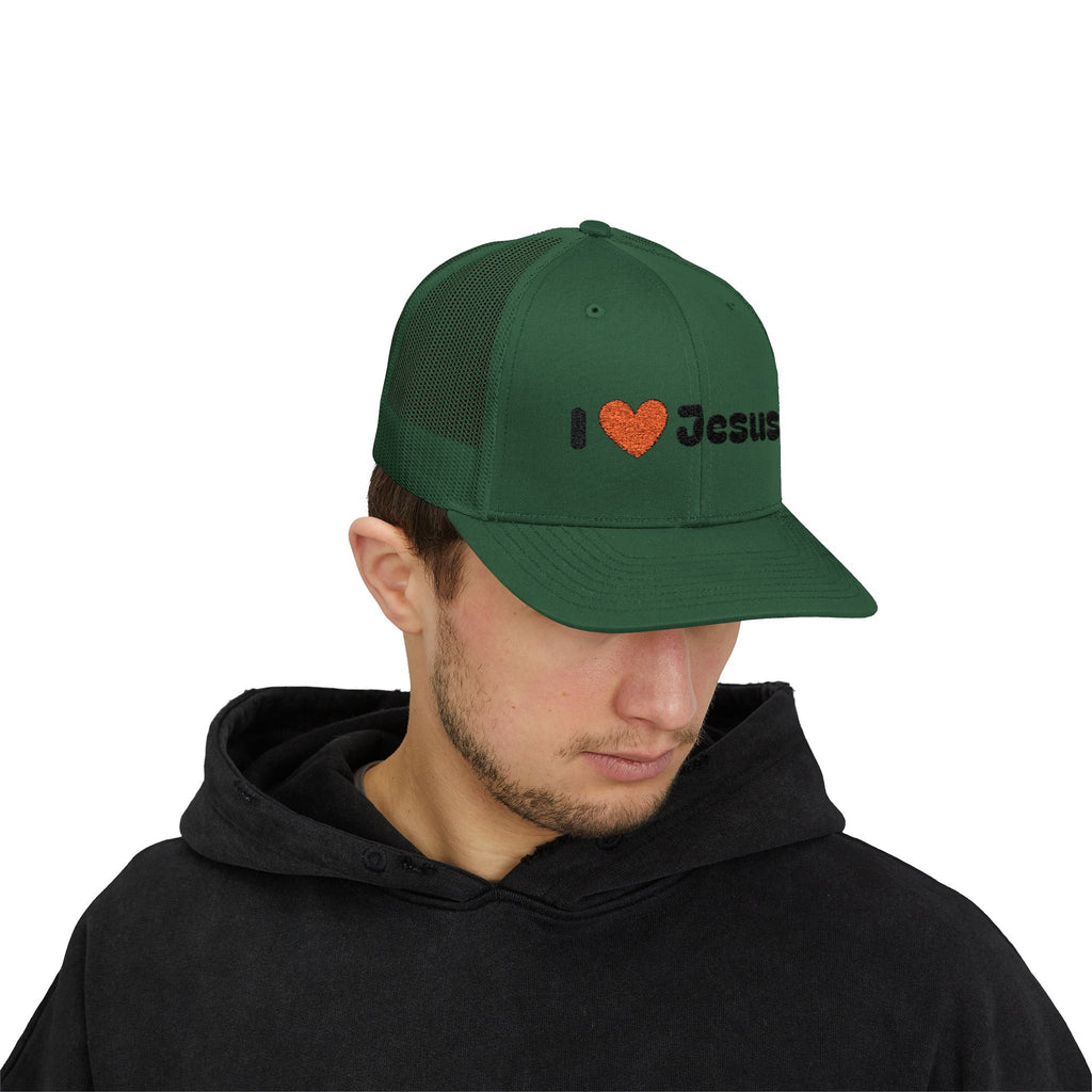 I heart Jesus Trucker Cap
