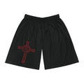 saved by HIS BLOOD basketball shorts